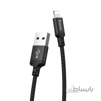 کابل تبدیل USB به Lightning هوکو مدل X14 طول 1 متر