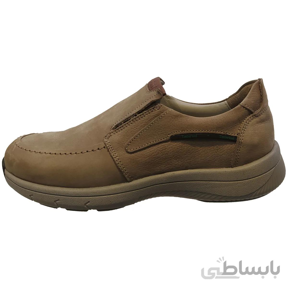کفش روزمره مردانه مدل چرمی بدون بند
