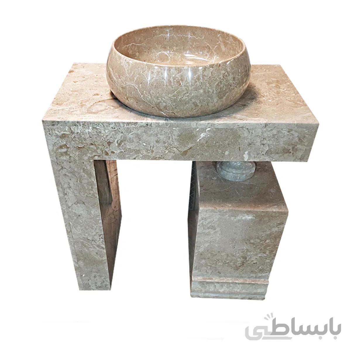 روشویی سنگی مدل ال
