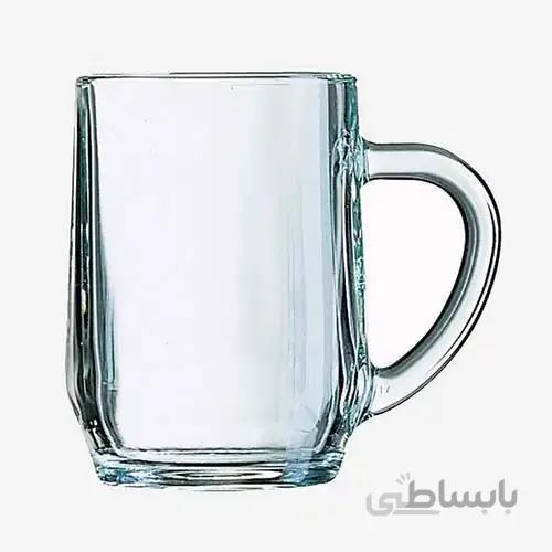 لیوان دسته دار بشکه ای ساده بزرگ لومینارک Luminarc