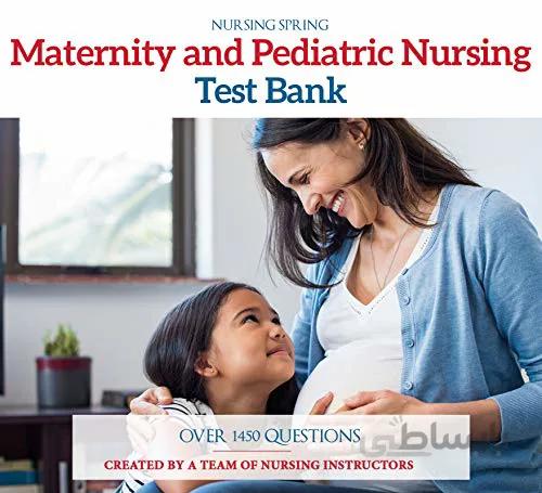 دانلود کتاب Maternity and Pediatric Nursing Test Bank - Epub + Converted pdf