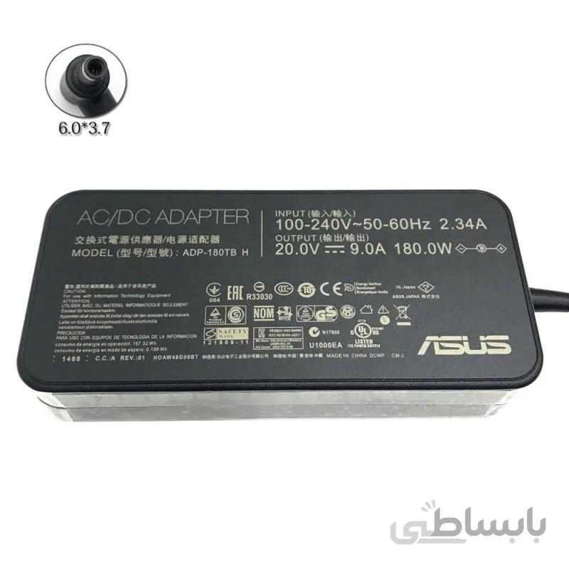 شارژر لپ تاپ ایسوس 20 ولت 9 آمپر 6.0*3.7 اورجینال ا ADAPTER ASUS 20V 9A 6.0X3.7 ORG