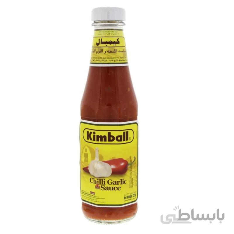 سس سیر و فلفل کیمبال KIMBALL وزن 325 گرم