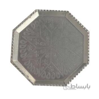 سینی مسی هشت گوش قطر30 توت کالا tootkala 1410