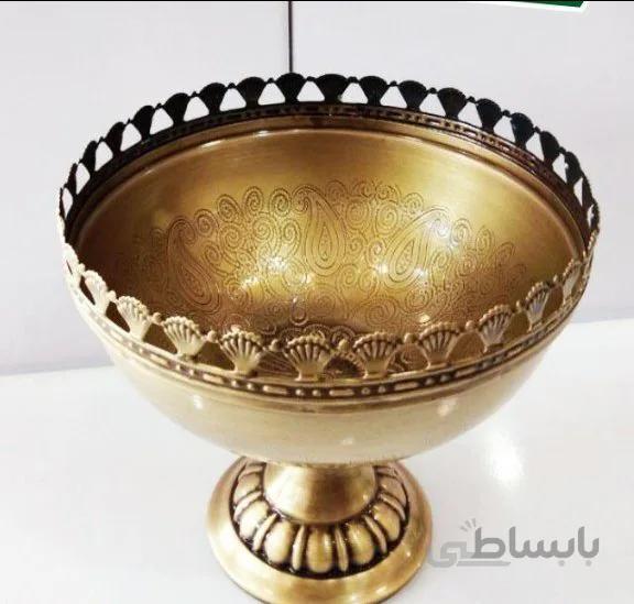 کاسه آنتیک نیم گود اسکار متوسط
