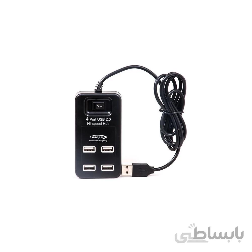 هاب یو اس بی ۴ پورت OSCAR OS-H160