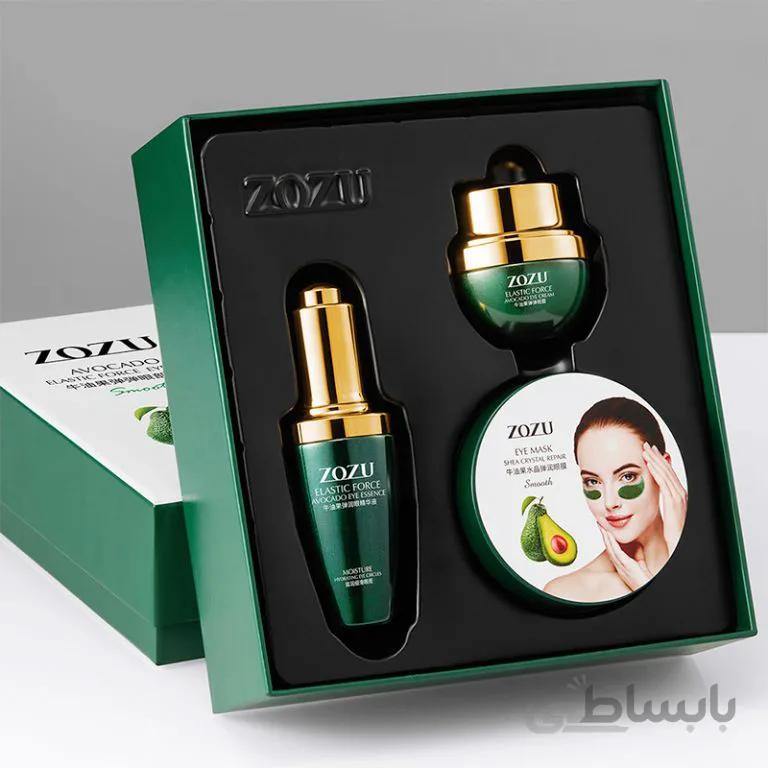 پک 3 عددی مراقبت از چشم آووکادو زوزو zozu