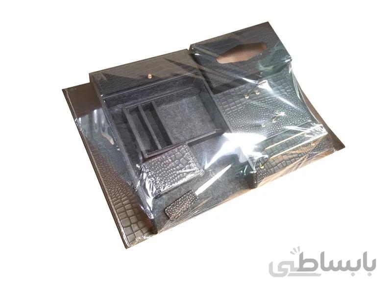 ست رومیزی 8 تکه طرح چرم نگین مدل New