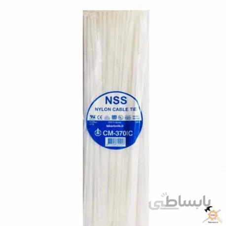 بست کمربندی پلاستیکی 37 سانت 100 تایی ان اس اس NSS