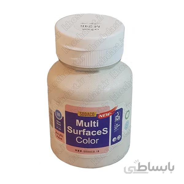 رنگ مولتی سورفیس صدفی سوداکو 125 میل کد 2546