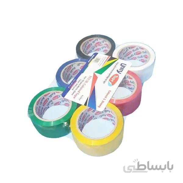 چسب رنگی پهن یونی تایپ