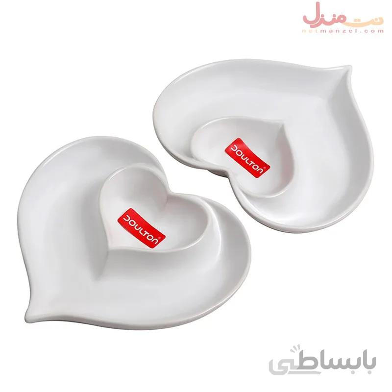 اردوخوری سرامیکی دالتون مدل قلب کد BS800