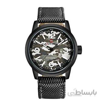 ساعت مچی عقربه‌ای مردانه نیوی فورس کد NF9080M -B-GY-GY
