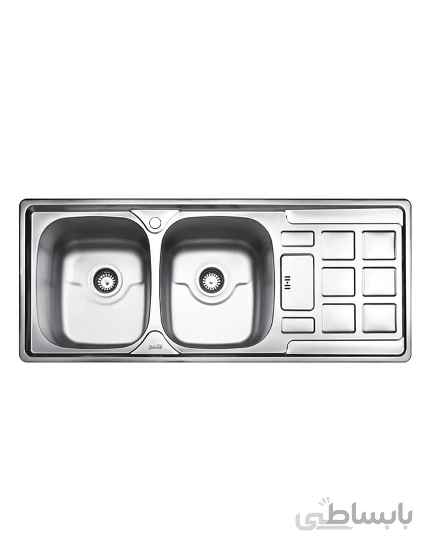 سینک استیل توکار بیمکث مدل BS 920