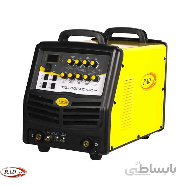 دستگاه جوش آرگون پالس دار تک فاز مدل TIG 200 P AC-DC راد الکتریک