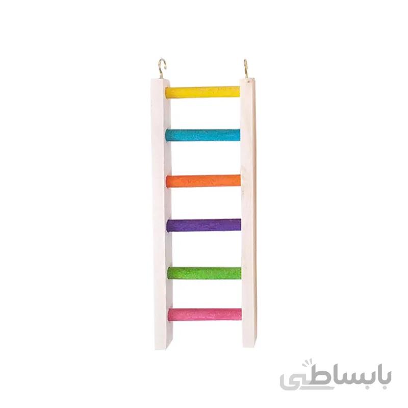 نردبان چوبی پرنده و طوطی سانان سایز 1