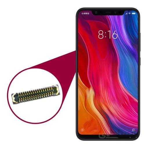 کانکتور LCD مناسب برای گوشی موبایل Xiaomi mi 8 ا کانکتور السیدی مناسب برای گوشی می 8