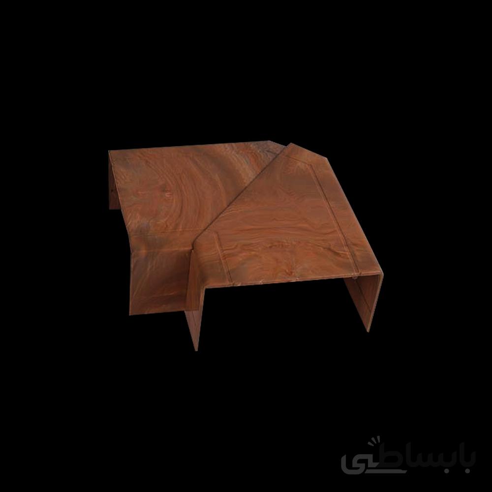 زانوی تخت 50*100 سوپیتا طرح چوب