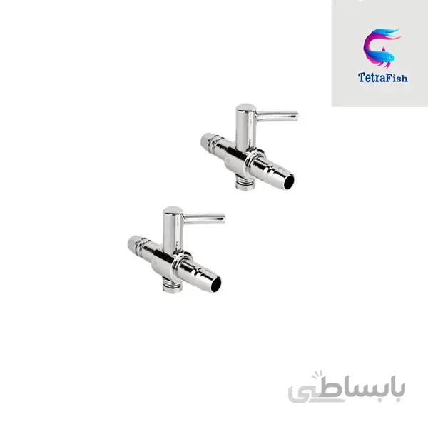 شیر و ترمینال تقسیم هوای 1 خروجی استیل