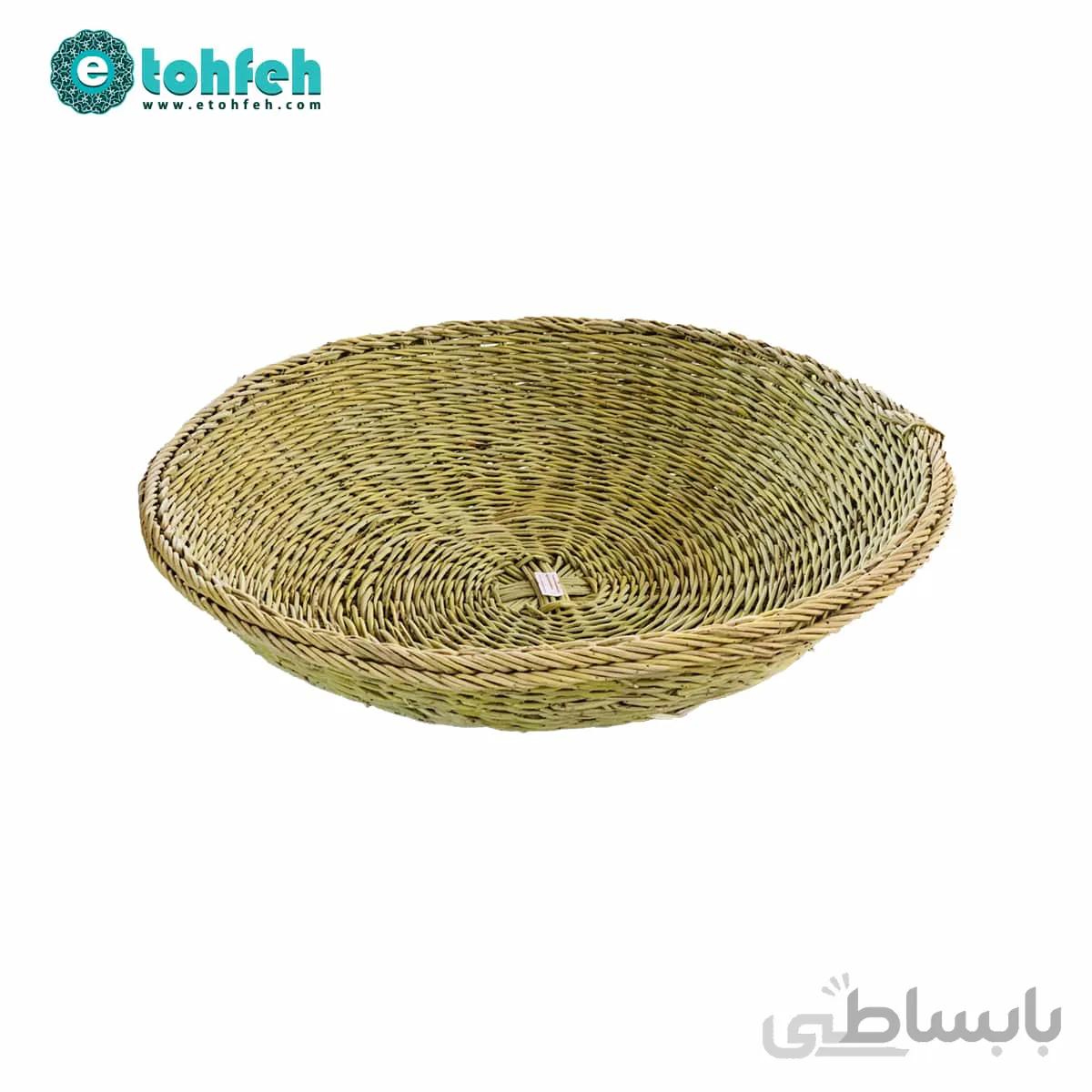 سبد حصیری چوب درخت بادام
