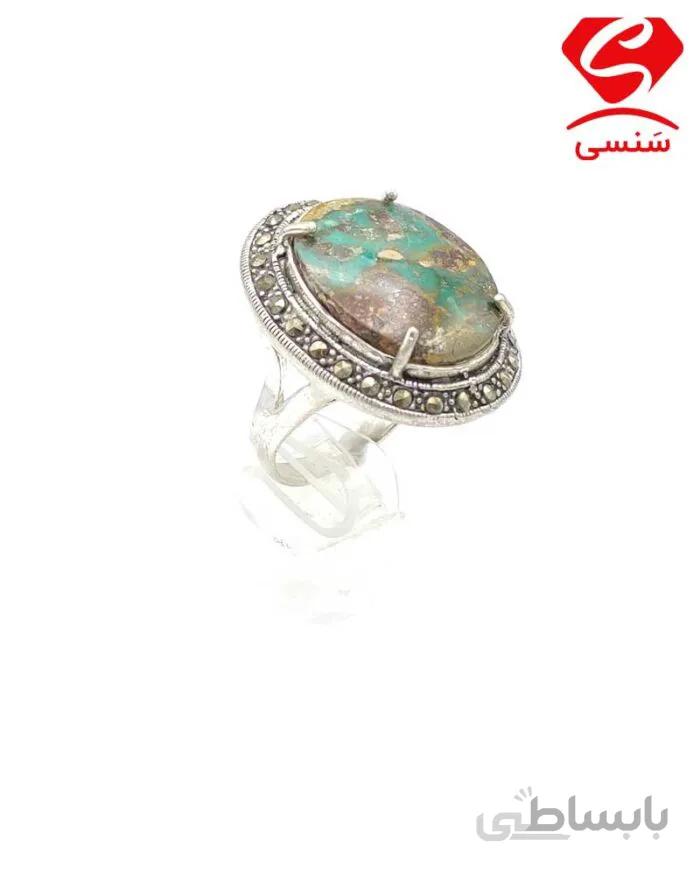 انگشتر نقره فیروزه شجری
