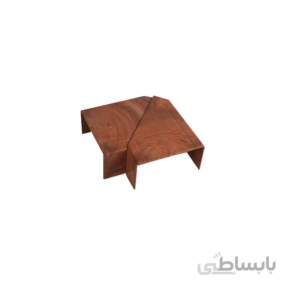 زانوی تخت 50*80 سوپیتا طرح چوب