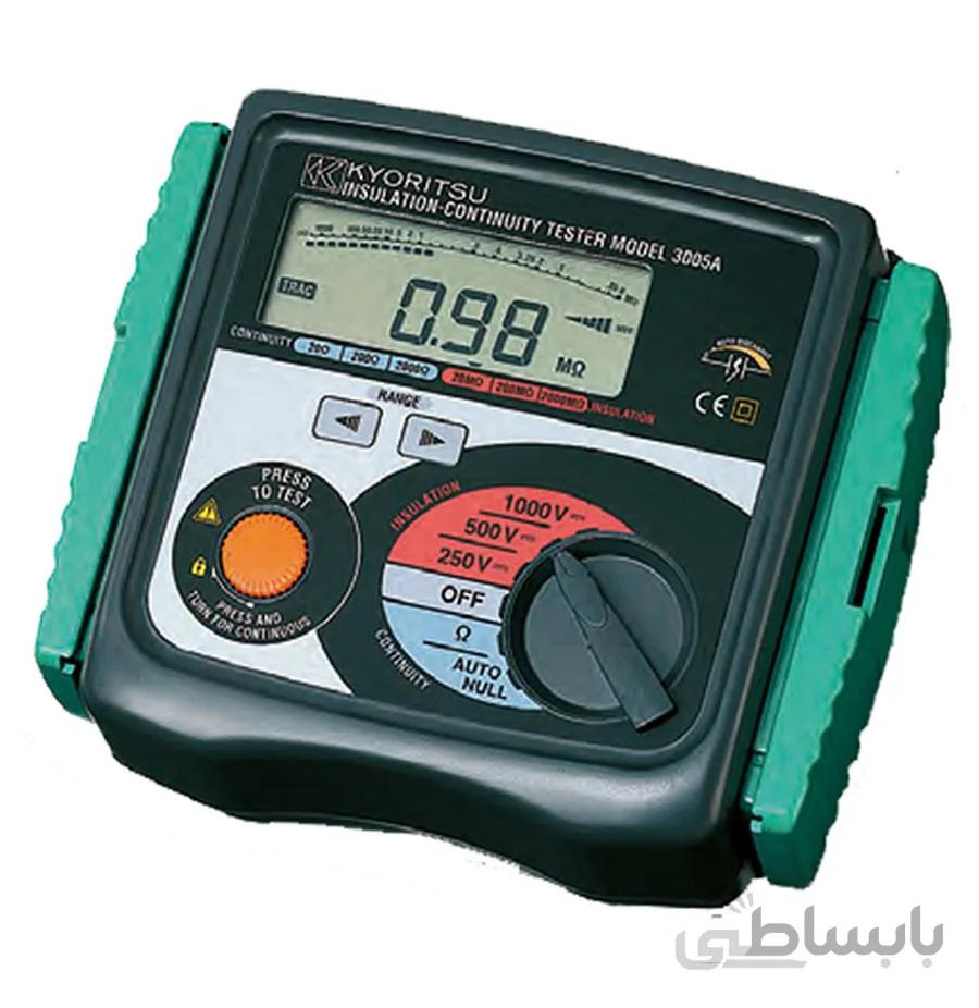 تستر مقاومت عایقی دیجیتال(میگر) کیوریتسو 3005A