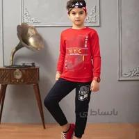 ست بلوز شلوار بچه گانه پاییزه پسرانه مدل nyc - فروشگاه اینترنتی بچه شیک