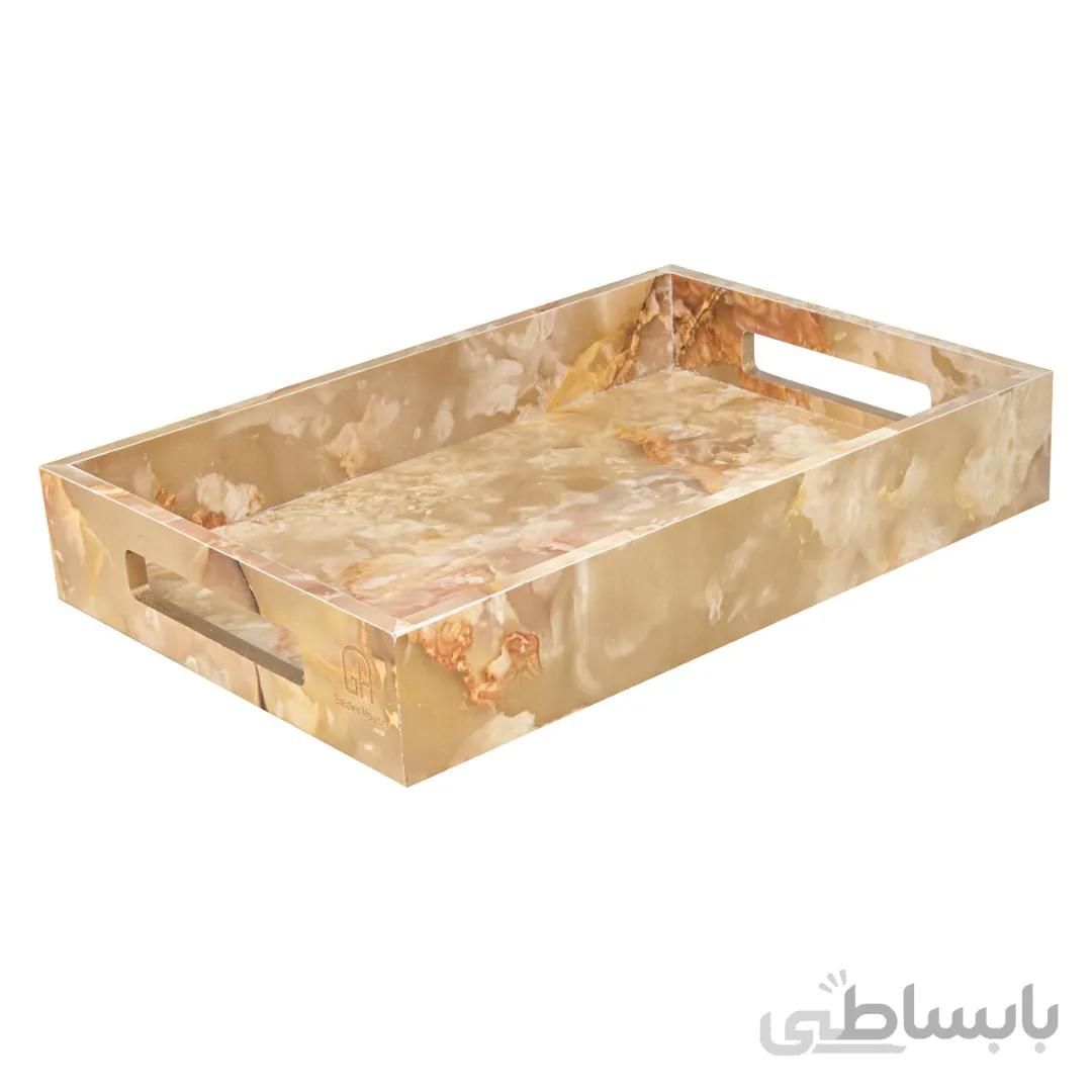 سینی طرح سنگ کوچک گلدن هاوس مدل 22022B