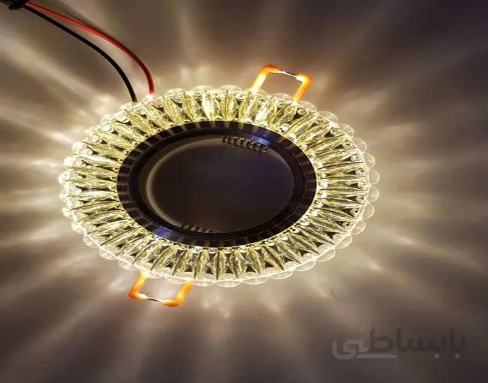 قاب هالوژن 3 وات دور smd کد2631