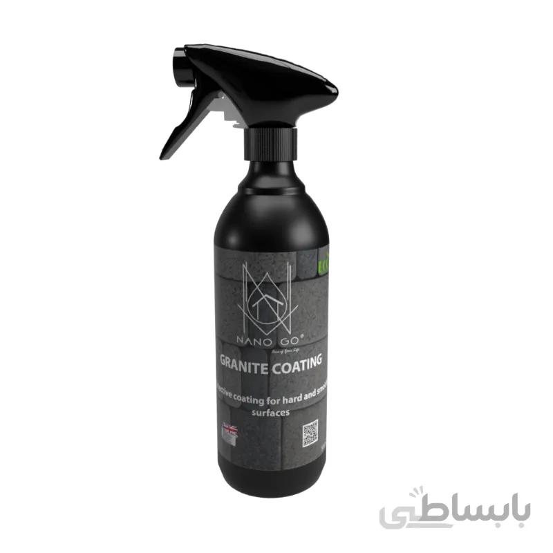 پوشش محافظ و اب بند سطوح ساختمانی نانوگو مدل GRANITE GOATING حجم 500 میلی لیتر