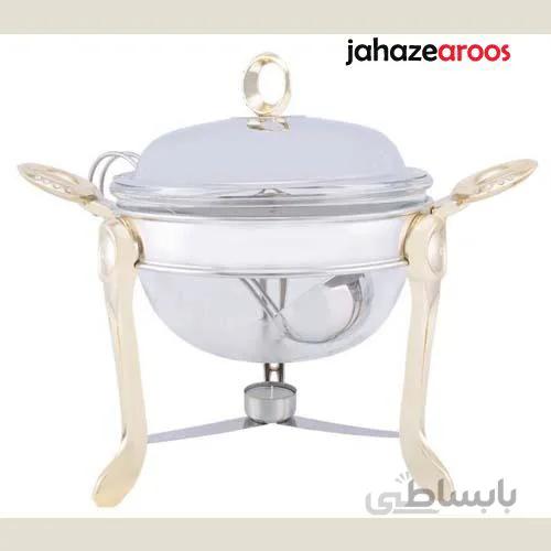 سوپ خوری استیل طلایی رزلند مدل RS601G