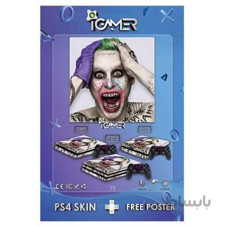 Ps4 Skin For Slim Joker Design