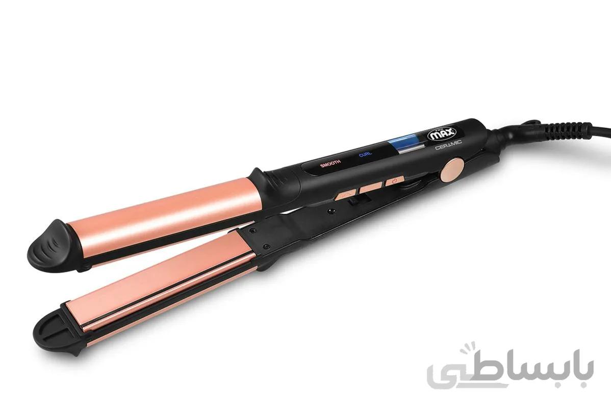 اتو مو و حالت دهنده مو سرامیک پرومکس مدل 5858K