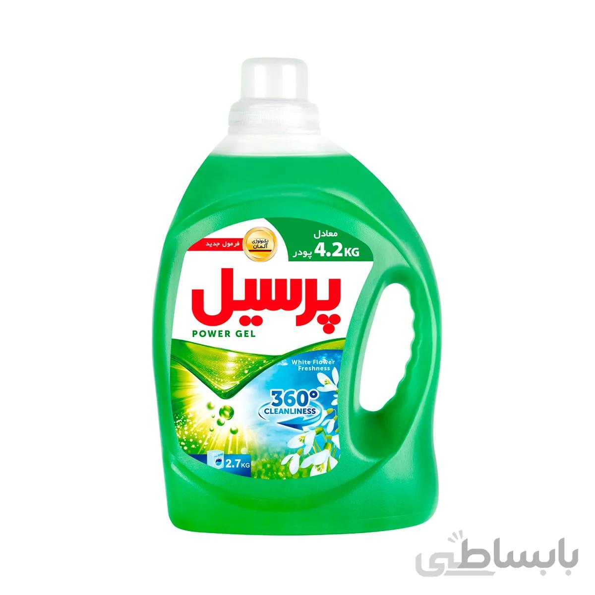 مایع ماشین لباسشویی پرسیل مدل 360Degree Cleanliness مقدار 2.7 کیلوگرم