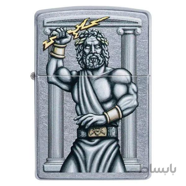فندک زیپو مدل Zeus Design کد 49137