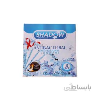 کاندوم شادو مدل antibacterial بسته 3 عددی