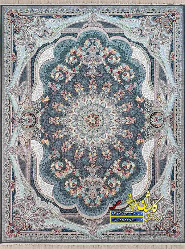 فرش طرح شاهچراغ دودی 1200 شانه
