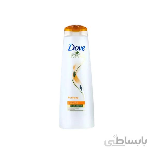 شامپو موهای چرب داو مدل purifying حجم 200 میلی لیتر