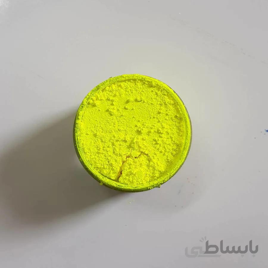 رنگ پودری فسفر زرد