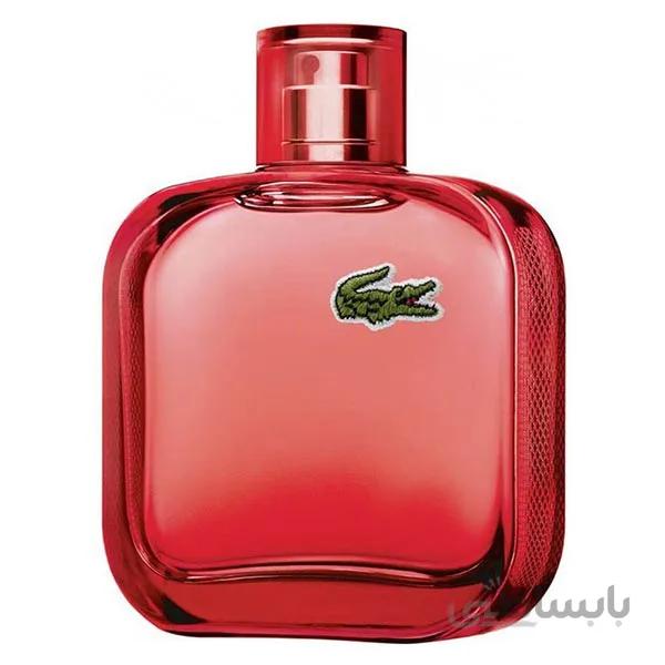 طرح اصل ادو تويلت مردانه لاگوست مدل Lacoste L.12.12 Rouge