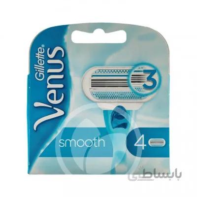 تیغ یدک ونوس۳ تیغه ژیلت ۴ عدد ا Gillette Venus 3 Blades 4 count