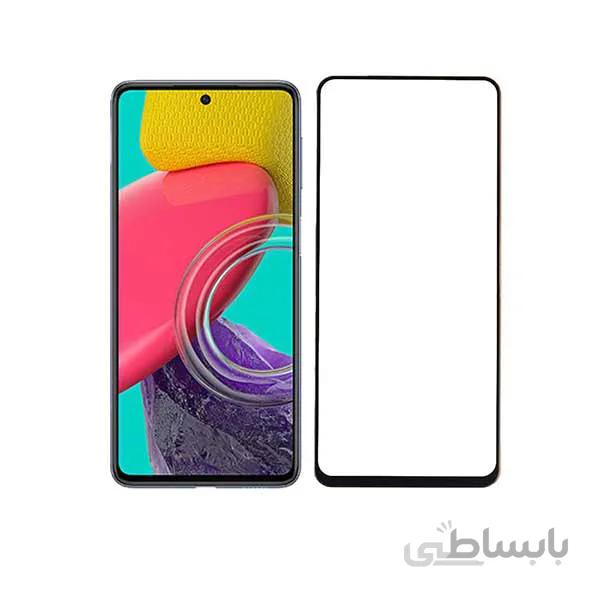 گلس سرامیکی ام 53 برای گوشی سامسونگ تمام صفحه و تمام چسب و محکم