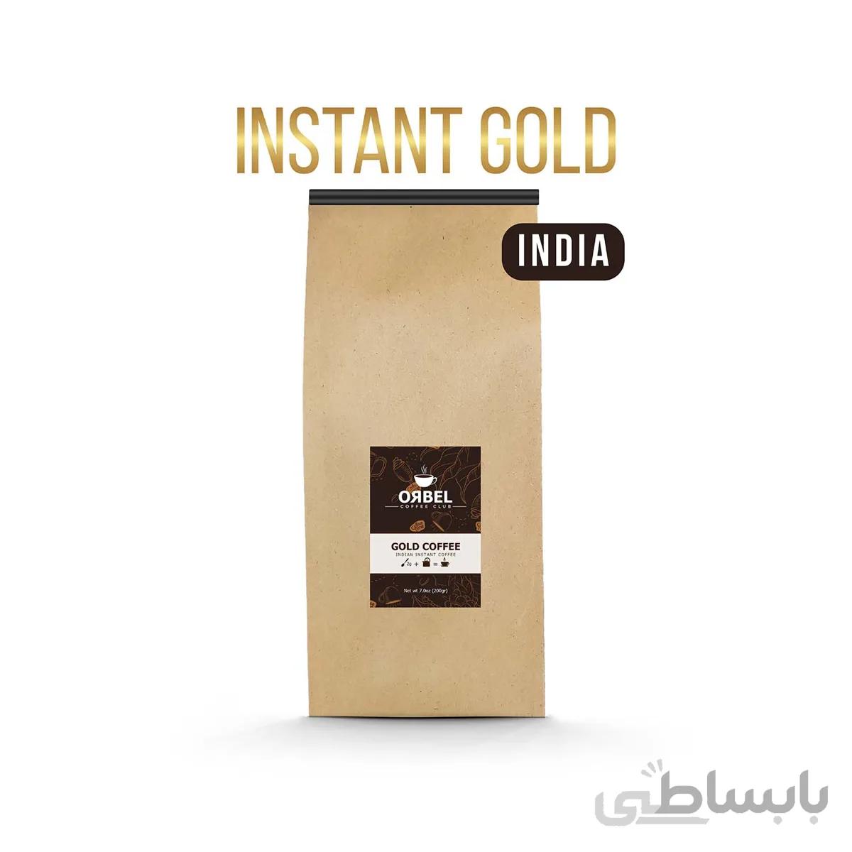 قهوه فوری گلد هند اربل 200 گرم ا ORBEL Instant Gold Coffee India 200gr