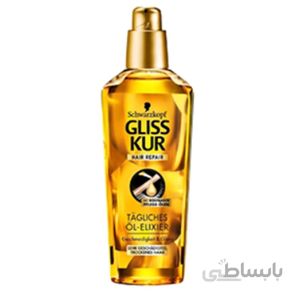سرم ترمیم کننده مو گلیس حجم 75 میل ا Gliss Kur Hair Repair