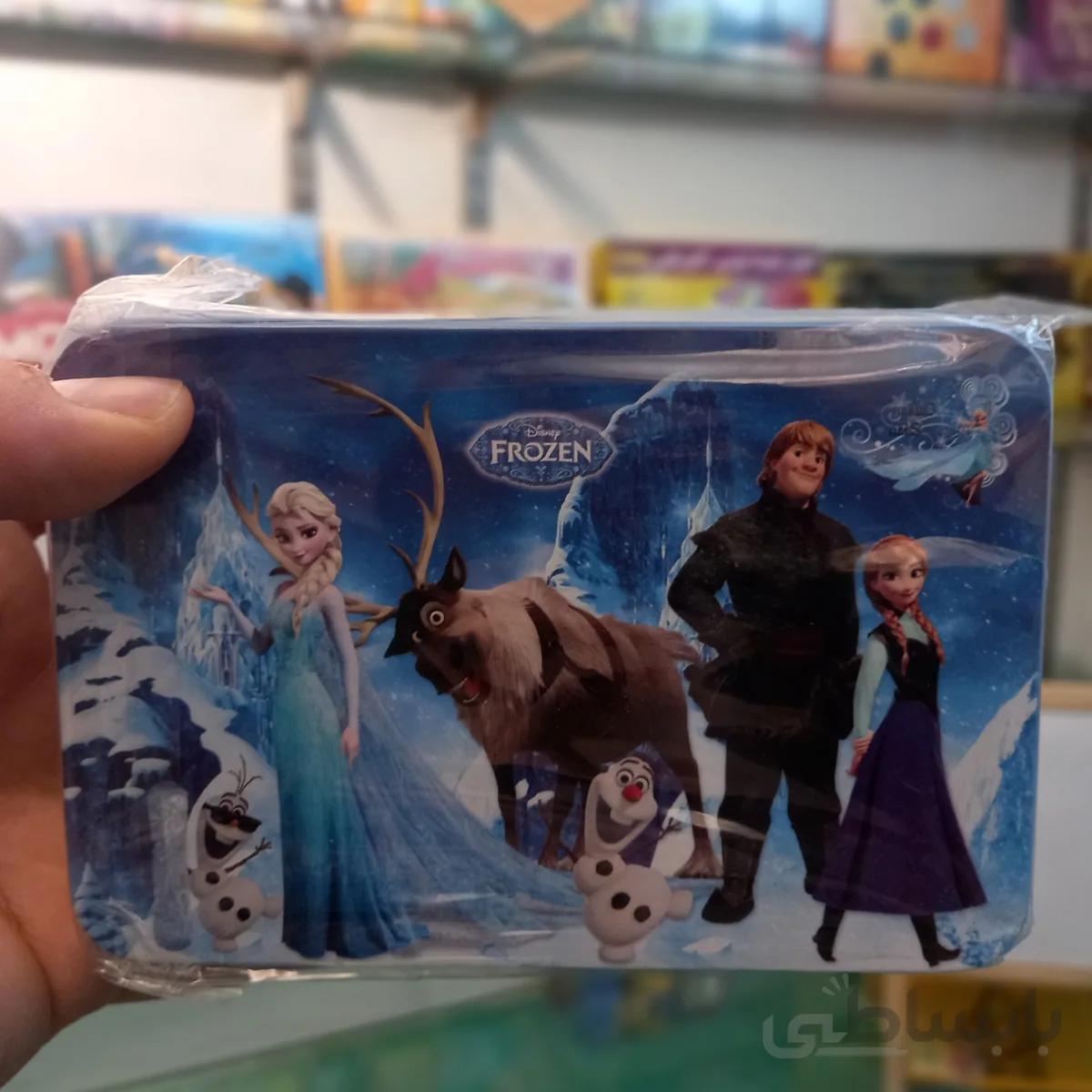 پازل 100 تکه جعبه فلزی مدل فروزن ا Frozen 100pcs Iron Box