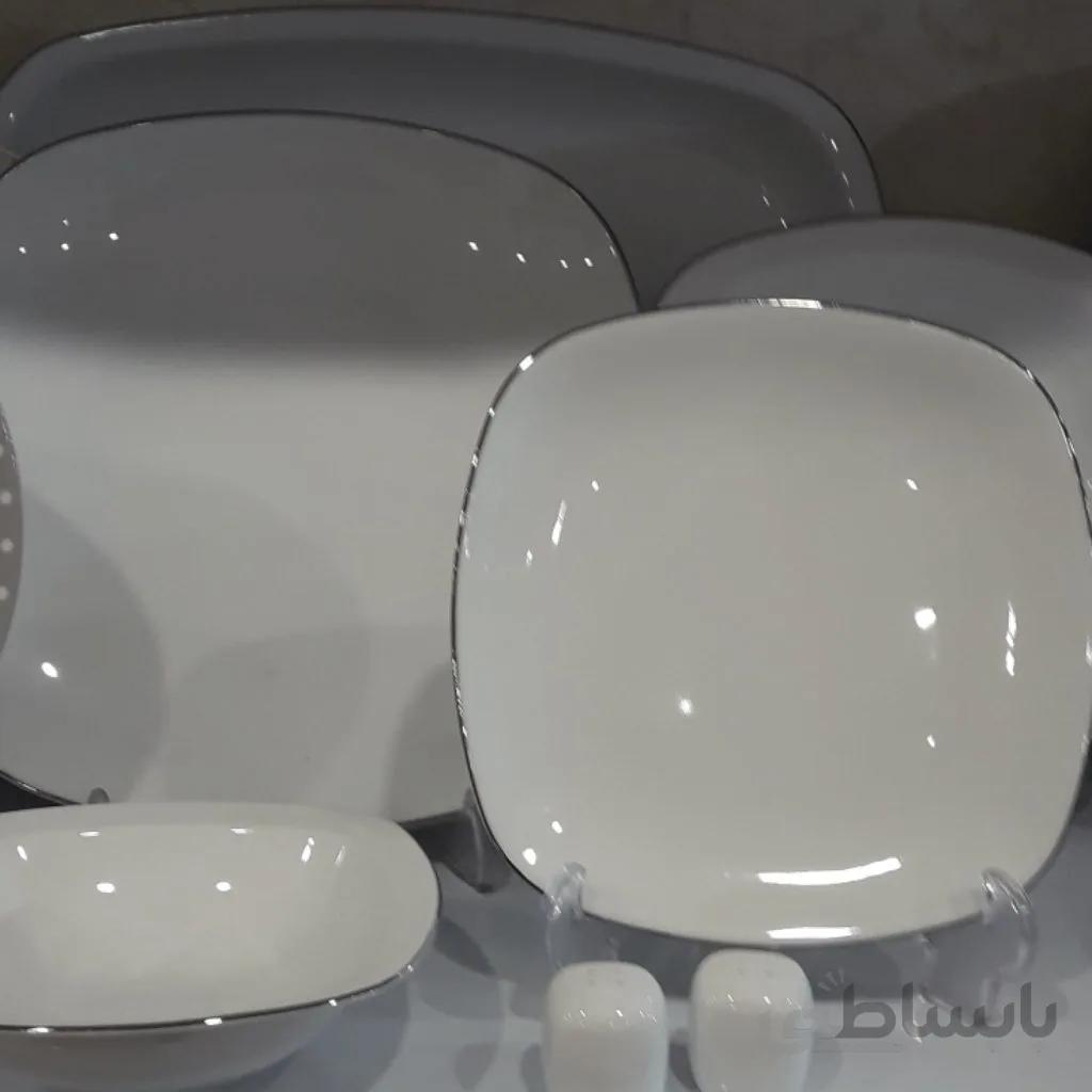 سرویس چینی زرین 27 پارچه کواترو سمن درجه یک