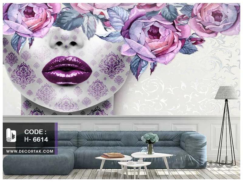پوستر دیواری آرایشگاه زنانهH-6614