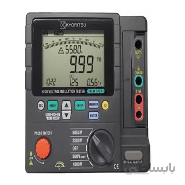 میگر 5 کیلو ولت دیجیتال کیوریتسو مدل KYORITSU 3127 ا HIGH VOLTAGE INSULATION TESTER 3127 KYORITSU