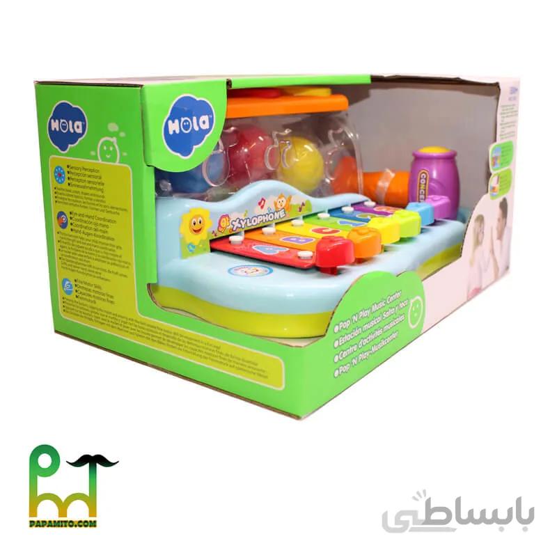 بازی آموزشی هولی تویز مدل 856 ا huile toys piano 856